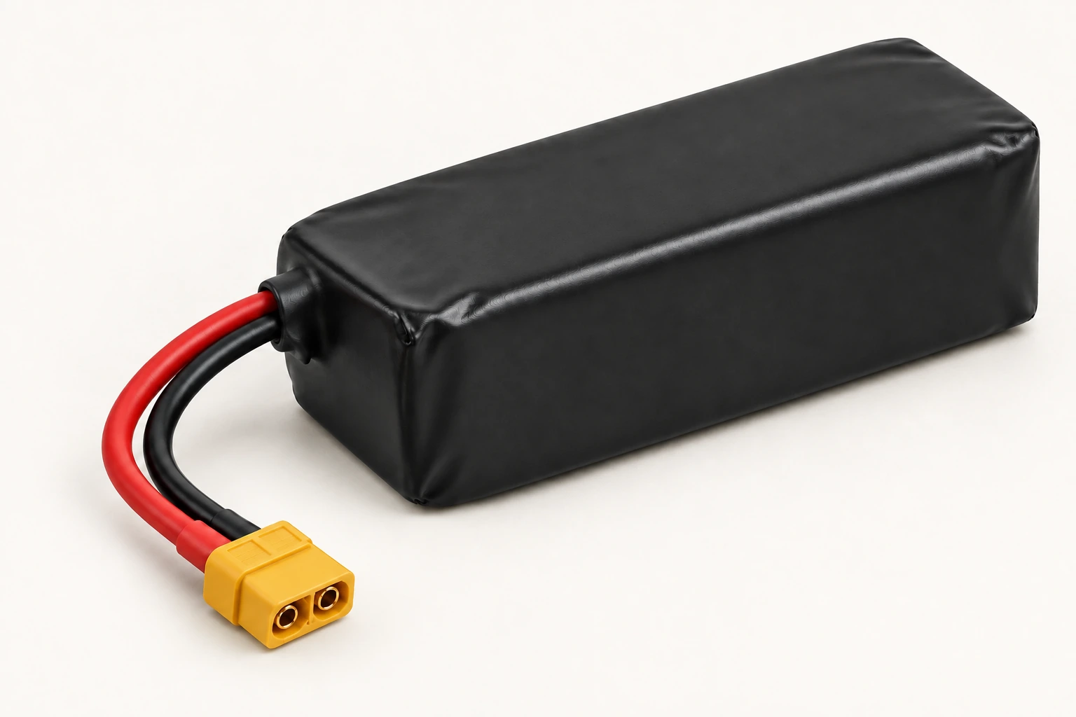 Generic Civilian UAV Battery Pack Illustration, AI-generated, not an actual product photograph